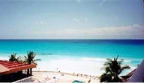 The beach
