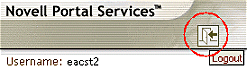 Logout of Student Portal